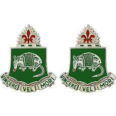 35th Armor Regiment Unit Crest (Vincere Vel Mori)